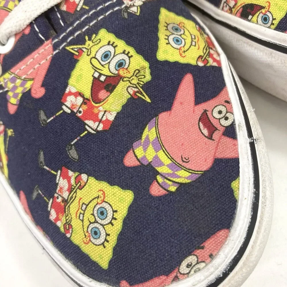 VANS SpongeBob SquarePants x ComfyCush Authentic Aloha Bob-Men's 11-Blue-Patrick